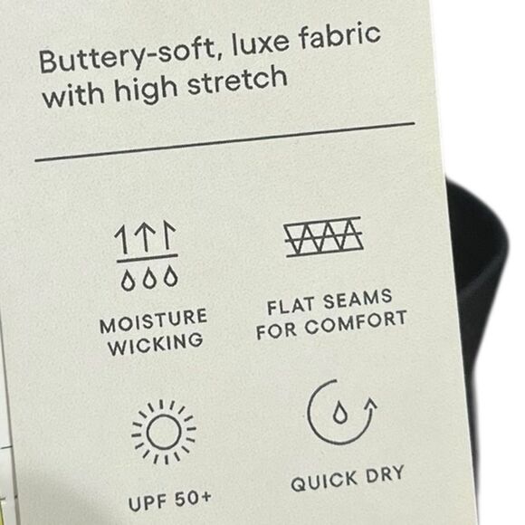 All in Motion Black Women’s Everyday Soft Ultra High-Rise  Leggings, Size M, NWT - Picture 7 of 9